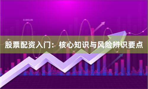 股票配资入门：核心知识与风险辨识要点